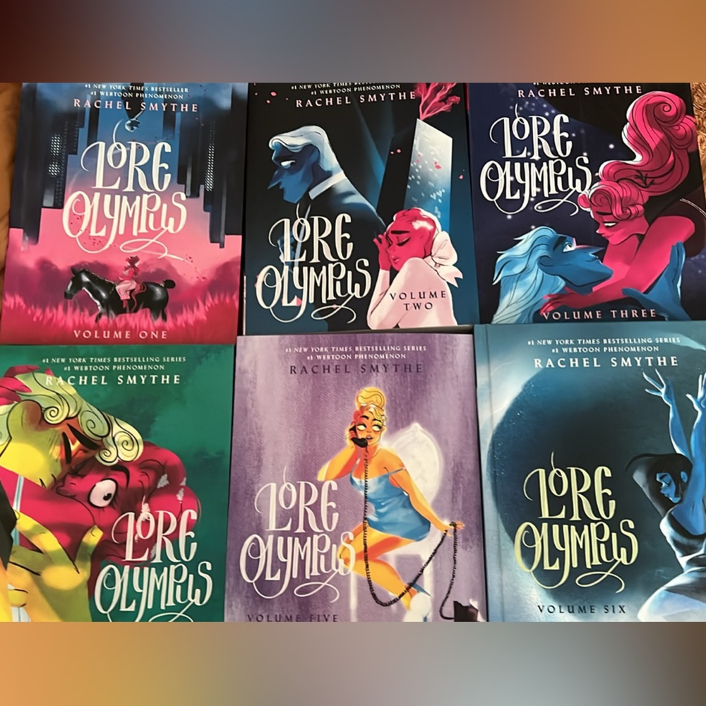 Lore Olympus chapter 1-6 brand new